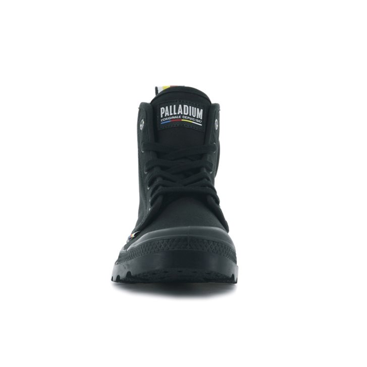 Bottes Palladium Pampa Dare Exchange Femme Noir | FR ECV281O